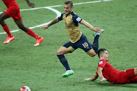Vùi dập Singapore 4-0, Arsenal "đại chiến" Everton ở chung kết