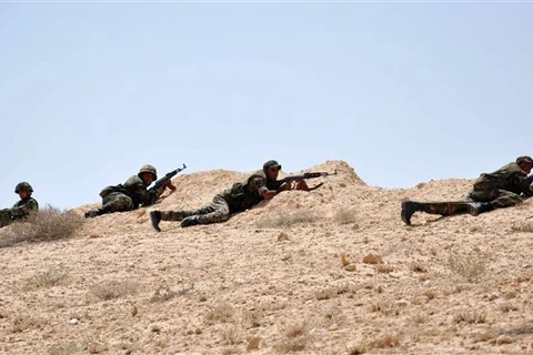 Lực lượng quân đội Syria. (Nguồn: AFP)