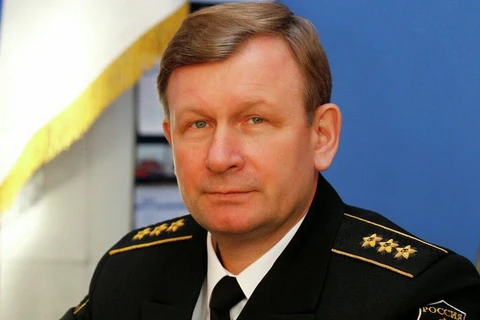 Tư lệnh Hải quân Nga Viktor Chirkov. (Nguồn: RIA Novosti)