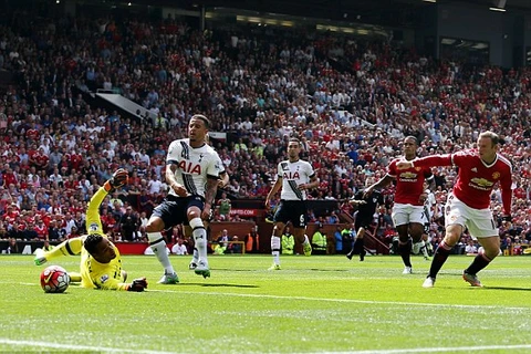 Kyle Walker giúp Manchester United giành 3 điểm. (Nguồn:Daily Mail)