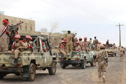 Lực lượng trung thành với Chính phủ Yemen thông báo đã giành lại tỉnh Abyan. (Nguồn: AFP)