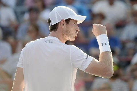 Andy Murray giành chức vô địch Rogers Cup 2015. (Nguồn: AP)