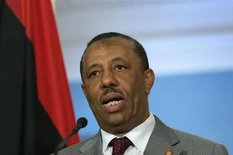 Thủ tướng Libya Abdullah al-Thani. (Nguồn: AFP)