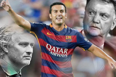 Pedro đã quyết định đến với Mourinho chứ không phải Louis van Gaal.