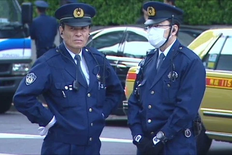 Cảnh sát Nhật Bản. (Ảnh minh họa: AP)