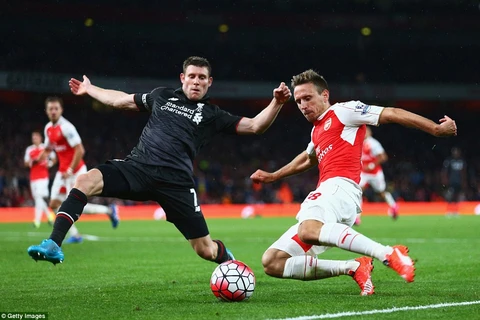 Cận cảnh Arsenal - Liverpool "bất phân thắng bại" tại Emirates