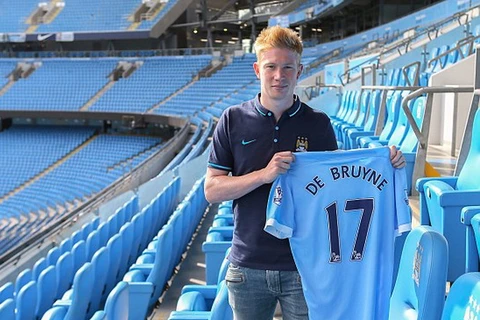 Kevin de Bruyne gia nhập Manchester City. (Nguồn: PA)