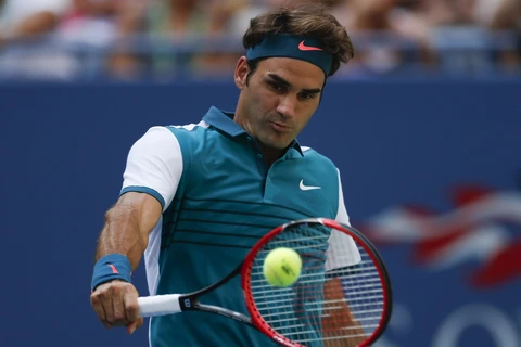 Federer dễ dàng giành vé vào vòng 2 US Open 2015. (Nguồn: AFP/Getty Images)