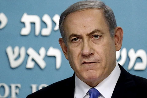 Thủ tướng Israel Benjamin Netanyahu. (Nguồn: AFP)