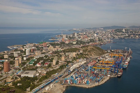 Cảng thương mại tự do Vladivostok. (Nguồn: wiki)
