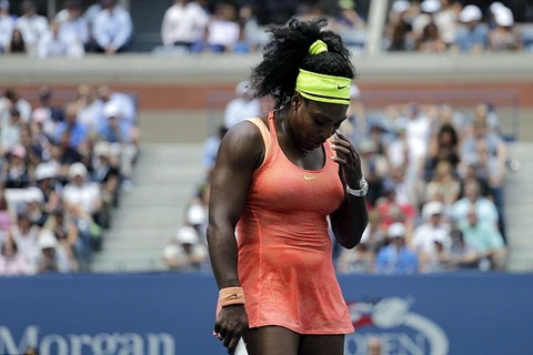 Serena gục ngã ở bán kết. (Nguồn: AP)