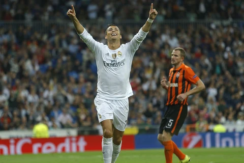 Ronaldo đã có tổng cộng 80 bàn thắng ở Champions League. (Nguồn: AP)