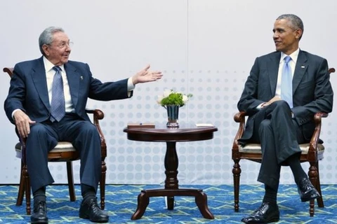 Tổng thống Mỹ Barack Obama đã có cuộc điện đàm với Chủ tịch Cuba Raul Castro. (Nguồn: AFP)