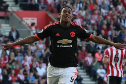 Martial đang thi đấu vô cùng ấn tượng trong màu áo Manchester United. (Nguồn: Getty Images)