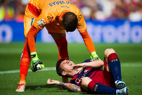 Lionel Messi phải nghỉ thi đấu dài hạn. (Nguồn: Getty Images)