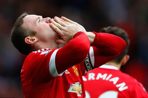Rooney lập công để đưa Manchester United bay cao. (Nguồn: Getty Images)