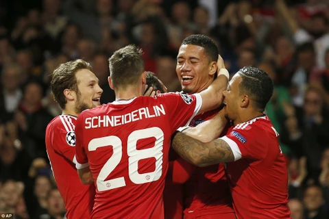 Manchester United có chiến thắng đầu tay ở vòng bảng Champions League mùa này. (Nguồn: AP)
