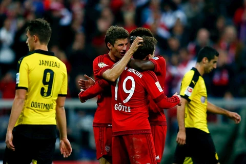 Bayern Munich hủy diệt Dortmund. (Nguồn: Getty Images)