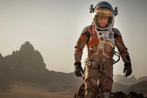 Một cảnh trong phim 'The Martian.' (Nguồn: usatoday.com) 