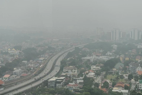 Chất lượng không khí ở Malaysia ngày càng tồi tệ. (Nguồn: AFP)