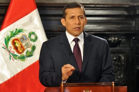 Tổng thống Peru Ollanta Humala. (Nguồn: infolatam)