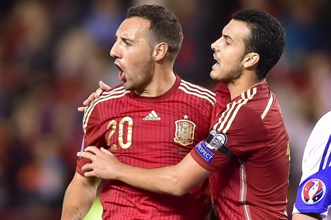 Tây Ban Nha đã giành vé đến Pháp dự vòng chung kết EURO 2016. (Nguồn: Getty Images)