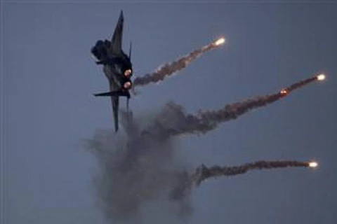 Máy bay Pakistan không kích ở Bắc Waziristan. (Nguồn: AFP)