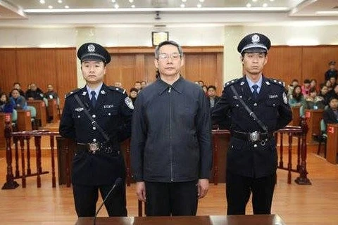 Lưu Thiết Nam, một quan chức Trung Quốc bị tù trung thân. (Nguồn: CCTV)