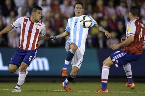 Di Maria không thể giúp Argentina chiến thắng. (Nguồn: AFP)