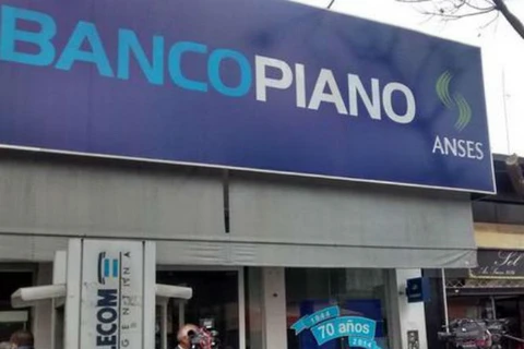 Chi nhánh ngân hàng Piano ở San Isidro. (Nguồn: perfil.com)