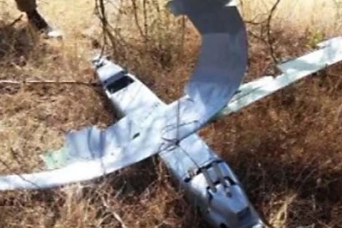 Máy bay UAV bị Thổ Nhĩ Kỳ bắn hạ. (Nguồn: CNN)
