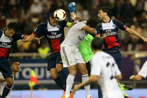 PSG và Real Madrid tranh ngôi đầu. (Nguồn: Reuters)