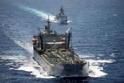 Tàu HMAS Arunta của Australia. (Nguồn: Reuters)