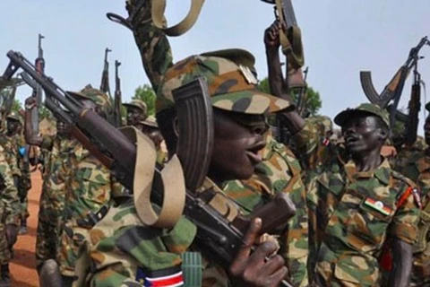 Lực lượng binh sỹ Nam Sudan. (Nguồn: AP)