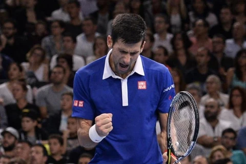 Novak Djokovic vững chắc ngôi số 1 thế giới. (Nguồn: AFP)
