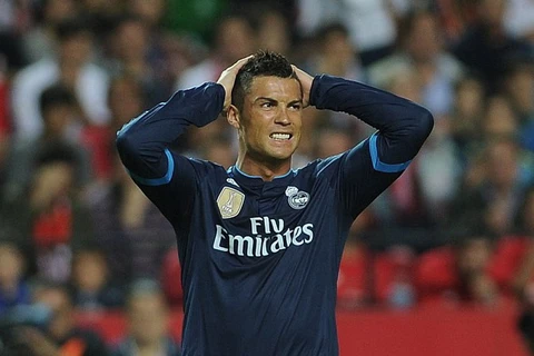 Ronaldo không thể giúp Real tránh khỏi thất bại. (Nguồn: Getty Images)