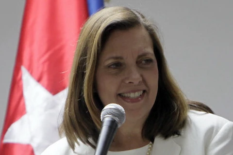 Bà Josefina Vidal, Vụ trưởng Các vấn đề về Mỹ của Bộ Ngoại giao Cuba. (Nguồn: AP)