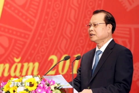 Phó Thủ tướng Vũ Văn Ninh. (Ảnh: Tuấn Anh/TTXVN)