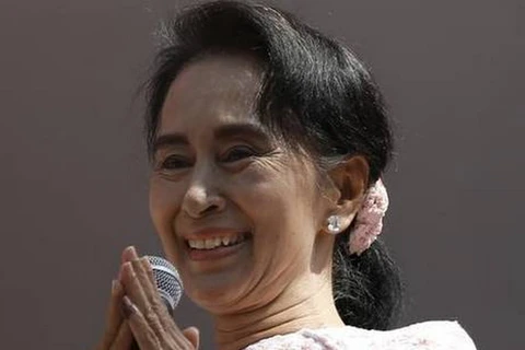Lãnh đạo đảng NLD, bà Aung San Suu Kyi. (Nguồn: AP)