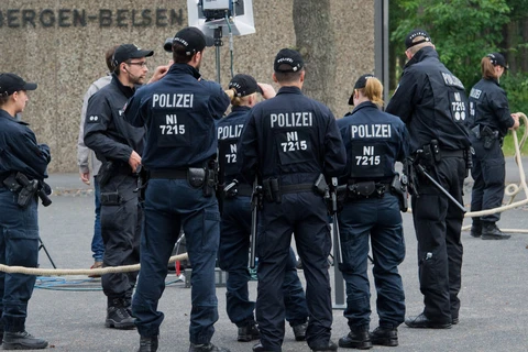 Chính phủ Đức tăng cường lực lượng an ninh. (Nguồn: AFP)