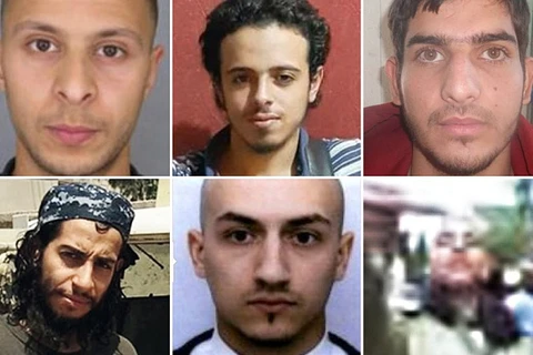Các nghi phạm tấn công khủng bố ở Paris. (Nguồn: Guardian)
