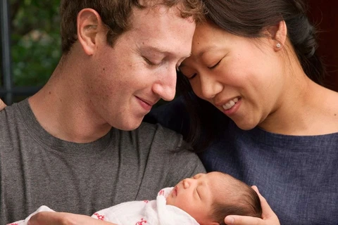 Gia đình Mark Zuckerberg. (Nguồn: businessinsider)