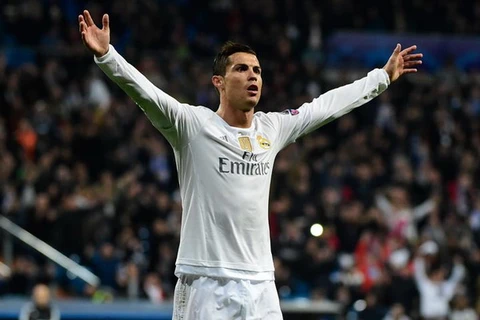 Cristiano Ronaldo thiết lập kỷ lục mới. (Nguồn: AFP/Getty Images)
