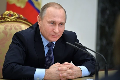 Tổng thống Nga Vladimir Putin. (Nguồn: Daily Mail)