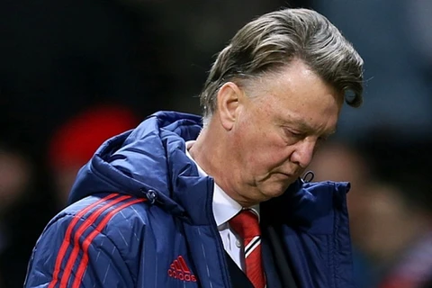 Louis van Gaal đã hết bài ở Manchester United. (Nguồn: PA)