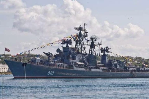 Tàu khu trục Smetlivy của Nga. (Nguồn: corriere.it)