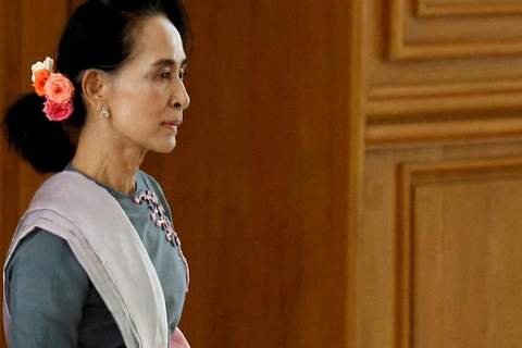 Chủ tịch NLD San Suu Kyi. (Nguồn: Reuters)
