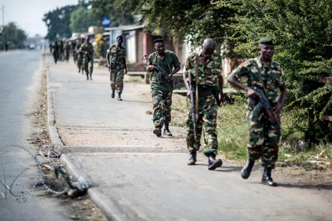 Lực lượng binh sỹ Burundi. (Nguồn: AFP)