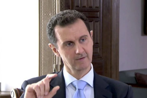 Tổng thống Syria, Bashar Assad. (Nguồn: Reuters)