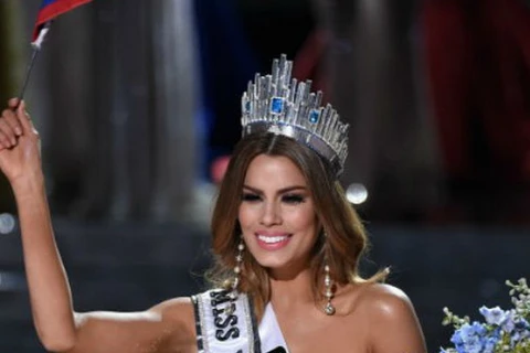 Hoa hậu Colombia Ariadna Gutierrez. (Nguồn: rappler.com)
